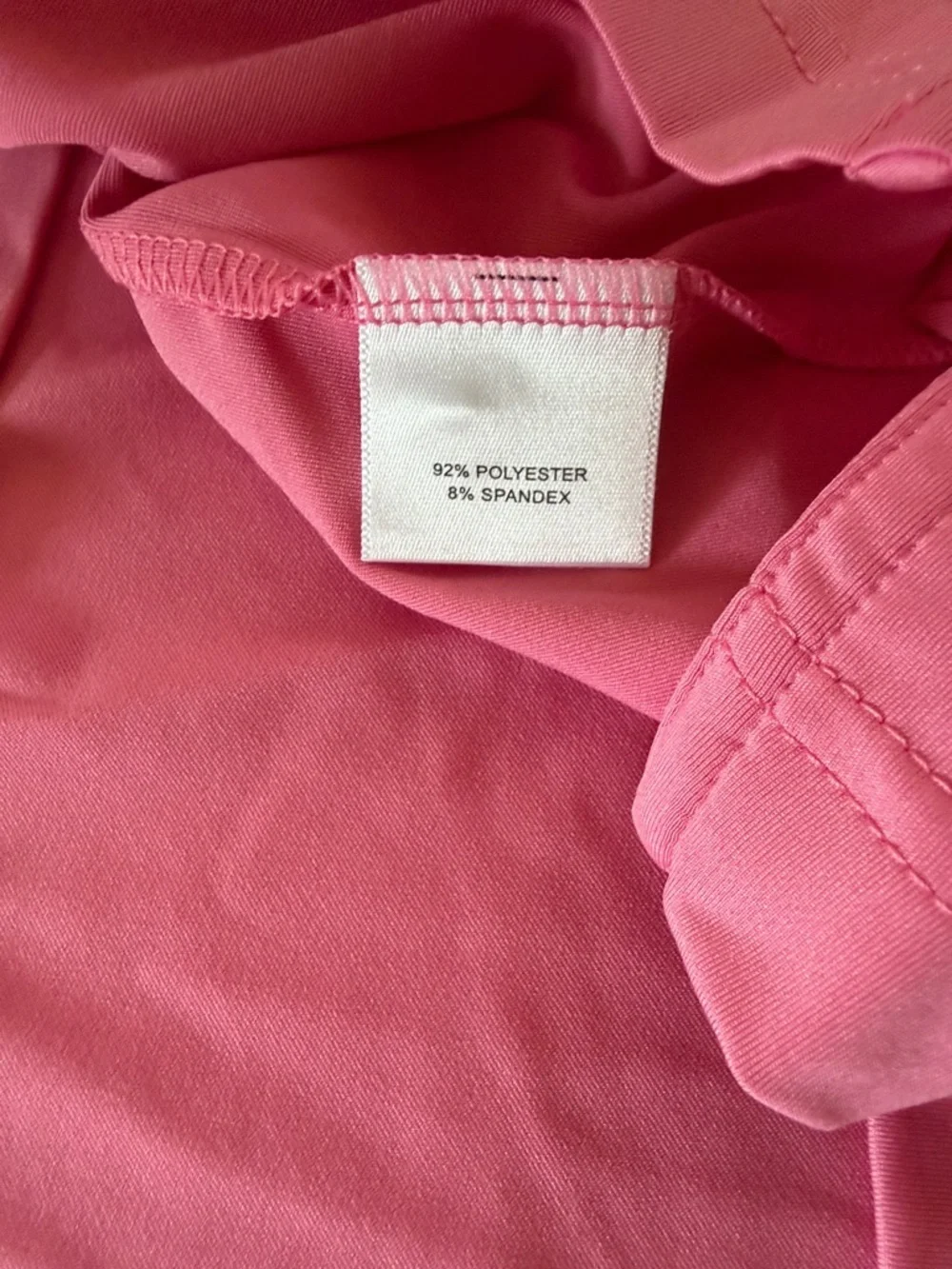 Peter Millar Summer Comfort Pink Long Sleeve Polo Shirt XL Performance Stretch
